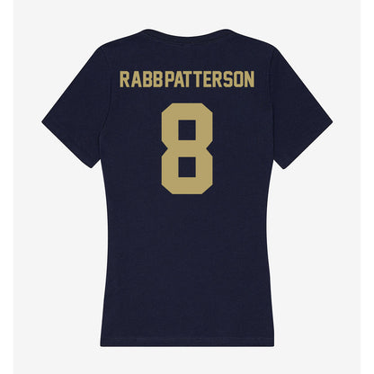 UC Davis - NCAA Women's Volleyball : Faith Rabb-Patterson - Women's V-Neck T-Shirt-1