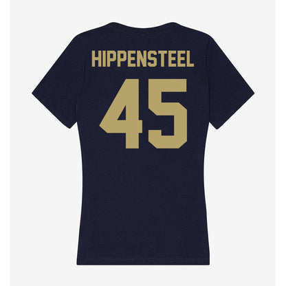 UC Davis - NCAA Baseball : Max Hippensteel - Women's V-Neck T-Shirt-1