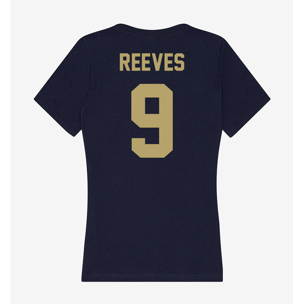 UC Davis - NCAA Softball : Rylee Reeves - Women's V-Neck T-Shirt-1