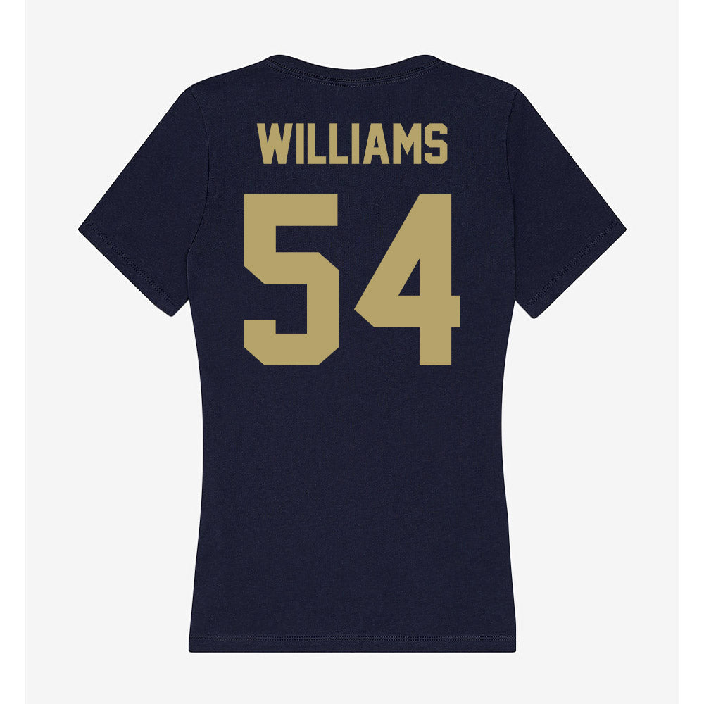 UC Davis - NCAA Football : Jake Williams - Women's V-Neck T-Shirt-1