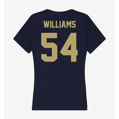 UC Davis - NCAA Football : Jake Williams - Women's V-Neck T-Shirt-1