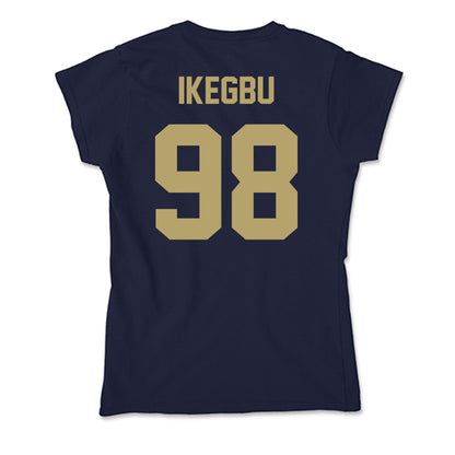 UC Davis - NCAA Football : Ike Ikegbu - Soft Style Women’s T-Shirt-1