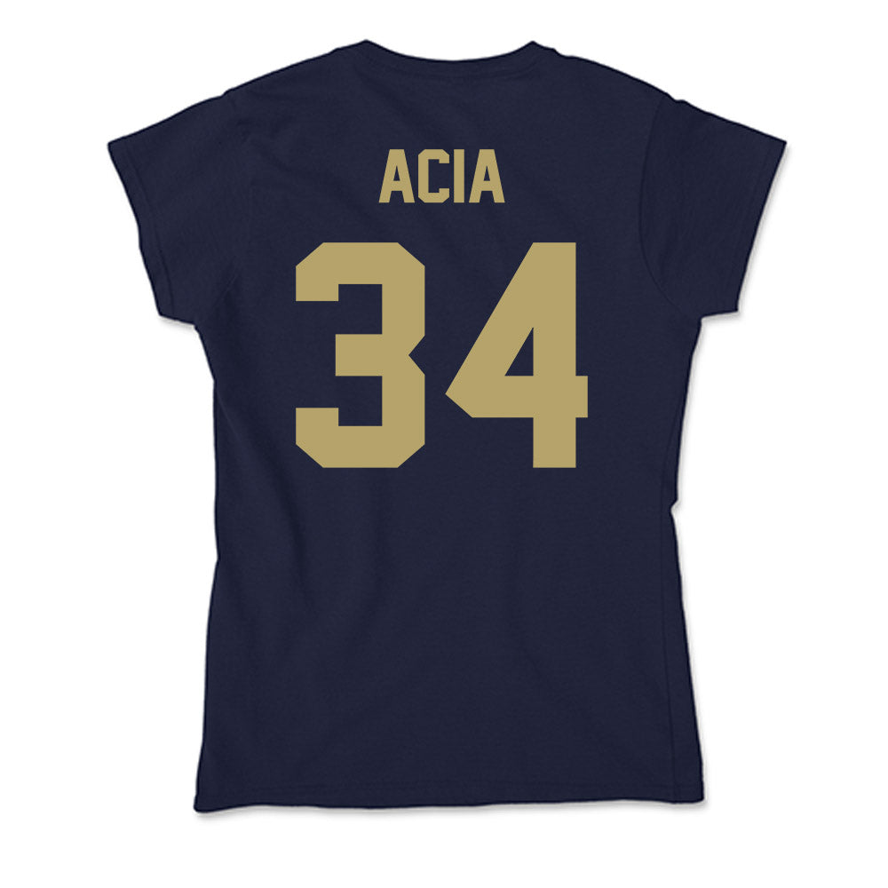 UC Davis - NCAA Football : Kai Acia - Soft Style Women’s T-Shirt-1