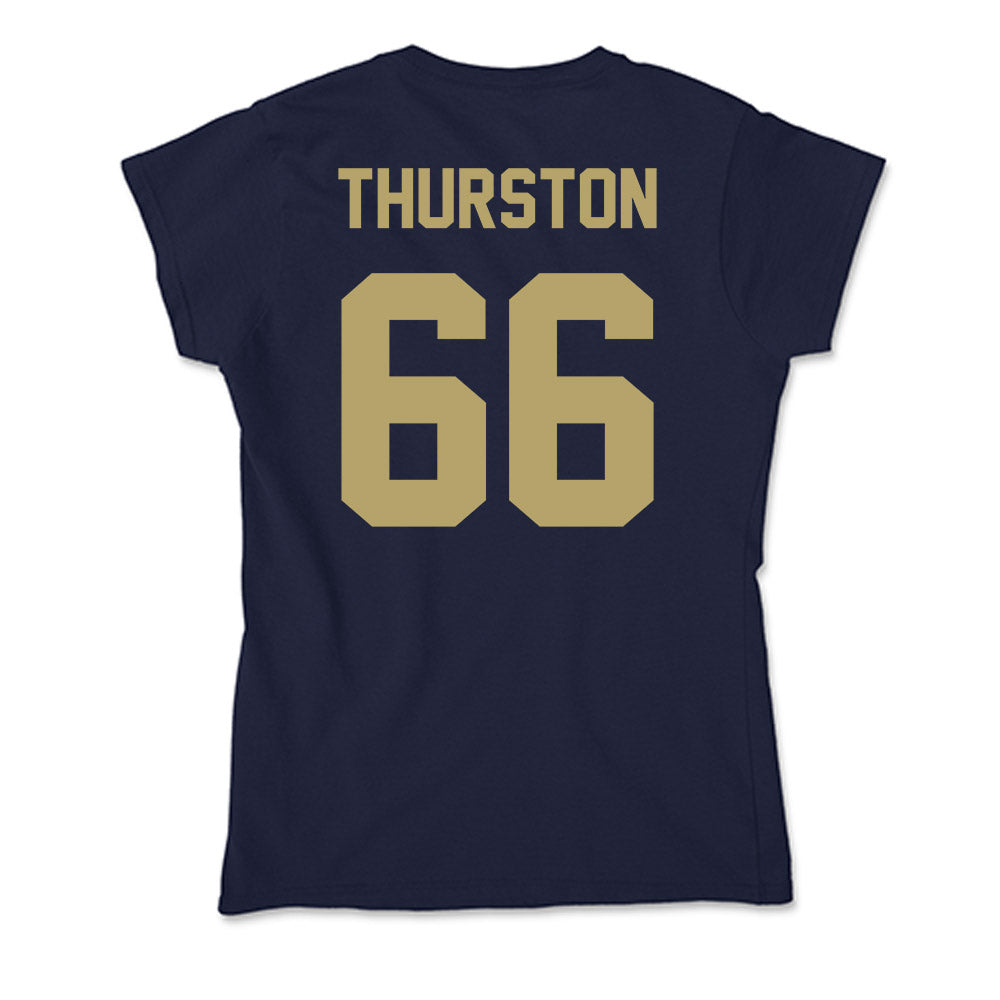 UC Davis - NCAA Football : Jezniah Thurston - Soft Style Women’s T-Shirt-1