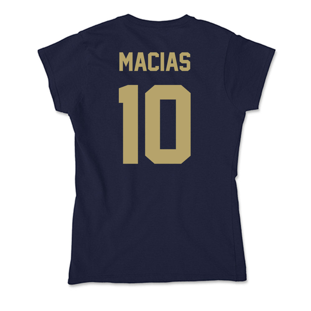UC Davis - NCAA Softball : Kayla Macias - Soft Style Women’s T-Shirt-1