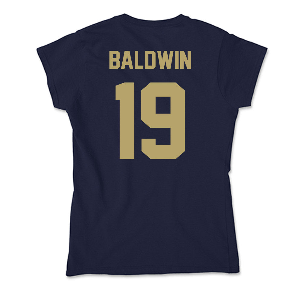 UC Davis - NCAA Softball : Amanda Baldwin - Soft Style Women’s T-Shirt-1