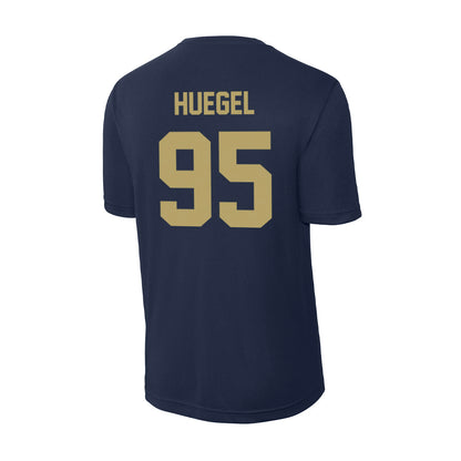 UC Davis - NCAA Football : Devin Huegel - Activewear T-Shirt-1