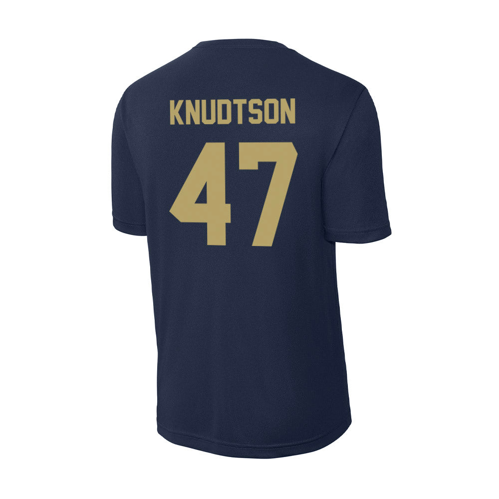 UC Davis - NCAA Football : Jack Knudtson - Activewear T-Shirt-1