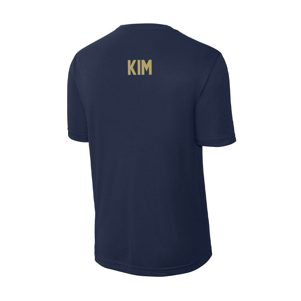 UC Davis - NCAA Women's Gymnastics : Alana Kim - Activewear T-Shirt-1