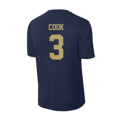 UC Davis - NCAA Beach Volleyball : Reagan Cook - Activewear T-Shirt-1