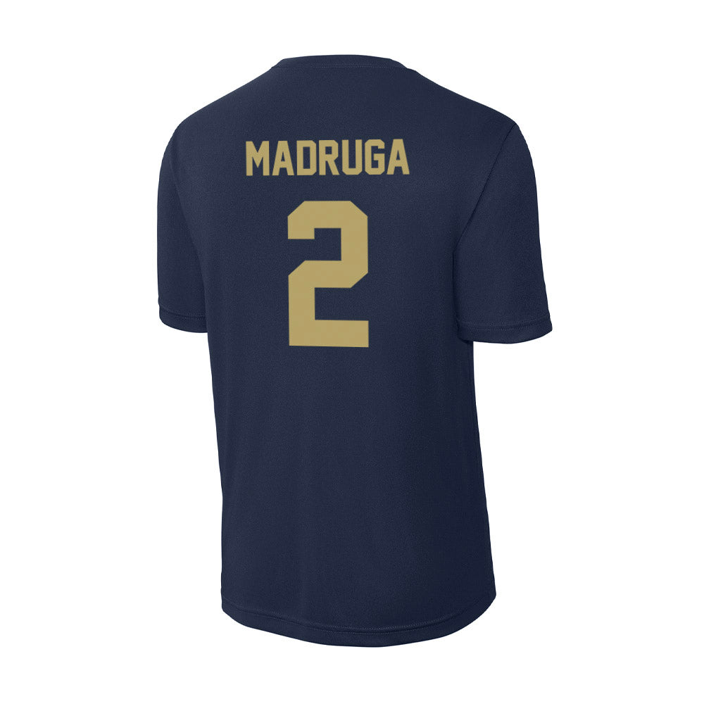 UC Davis - NCAA Football : Macray Madruga - Activewear T-Shirt-1