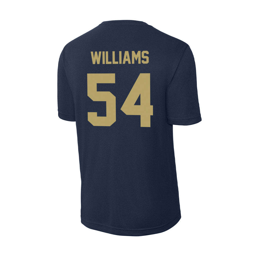 UC Davis - NCAA Football : Jake Williams - Activewear T-Shirt-1