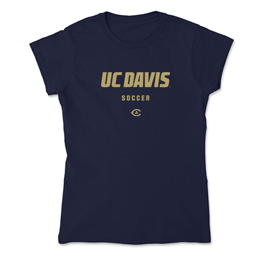 UC Davis - NCAA Women's Soccer : Lisette Gregoris - Soft Style Women’s T-Shirt-0