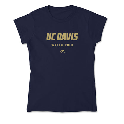UC Davis - NCAA Men's Water Polo : Jacob Carrera - Soft Style Women’s T-Shirt-0