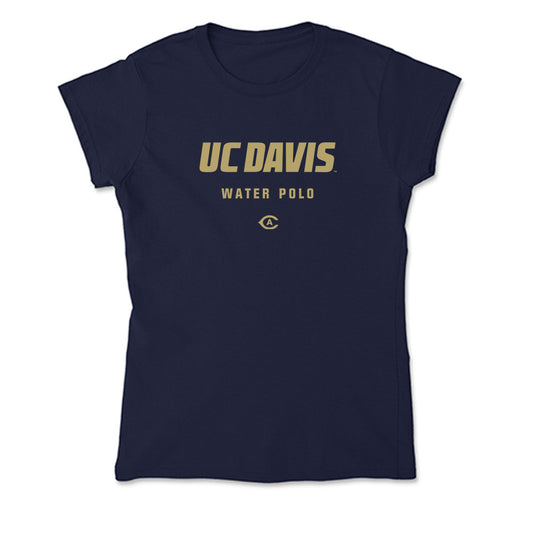 UC Davis - NCAA Men's Water Polo : Jacob Carrera - Soft Style Women’s T-Shirt-0