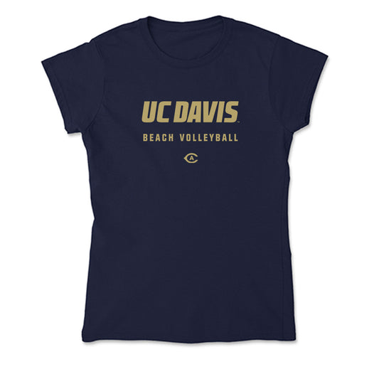 UC Davis - NCAA Beach Volleyball : Kimi Waller - Soft Style Women’s T-Shirt-0