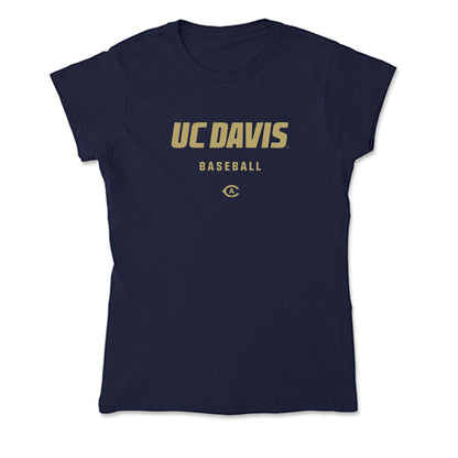 UC Davis - NCAA Baseball : Bryson Schelp - Soft Style Women’s T-Shirt-0