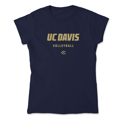 UC Davis - NCAA Women's Volleyball : Ally Chandler - Soft Style Women’s T-Shirt-0