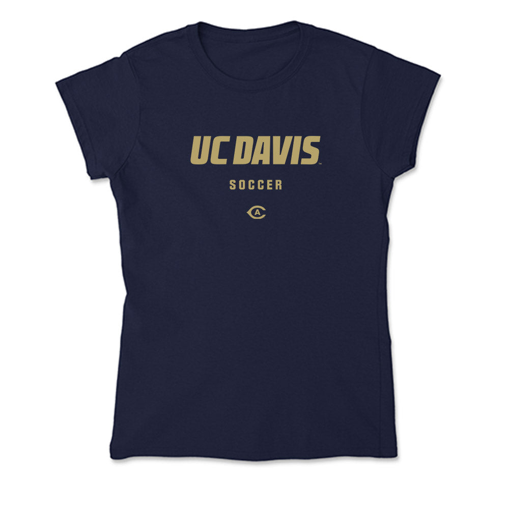 UC Davis - NCAA Women's Soccer : Payton Henry - Soft Style Women’s T-Shirt-0