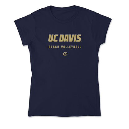 UC Davis - NCAA Beach Volleyball : Skye Smolinski - Soft Style Women’s T-Shirt-0