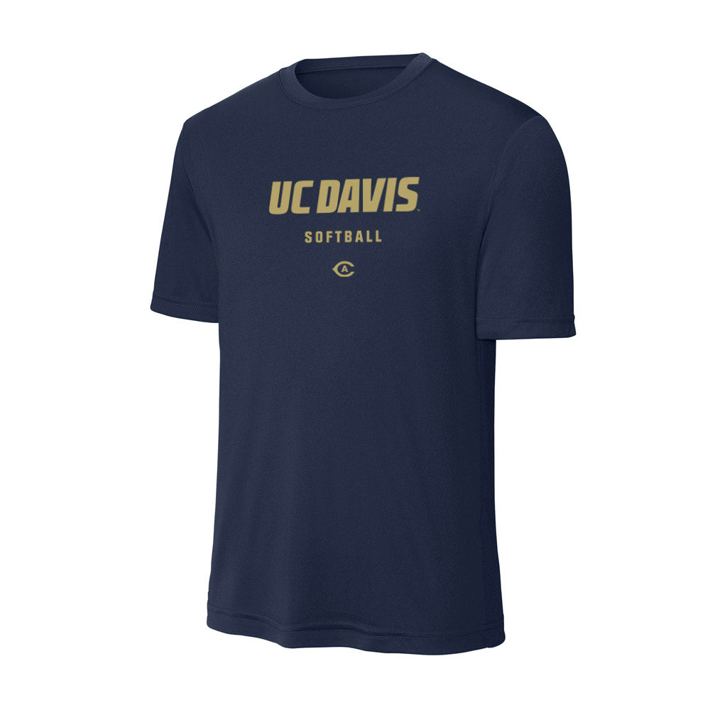 UC Davis - NCAA Softball : Amanda Baldwin - Activewear T-Shirt-0