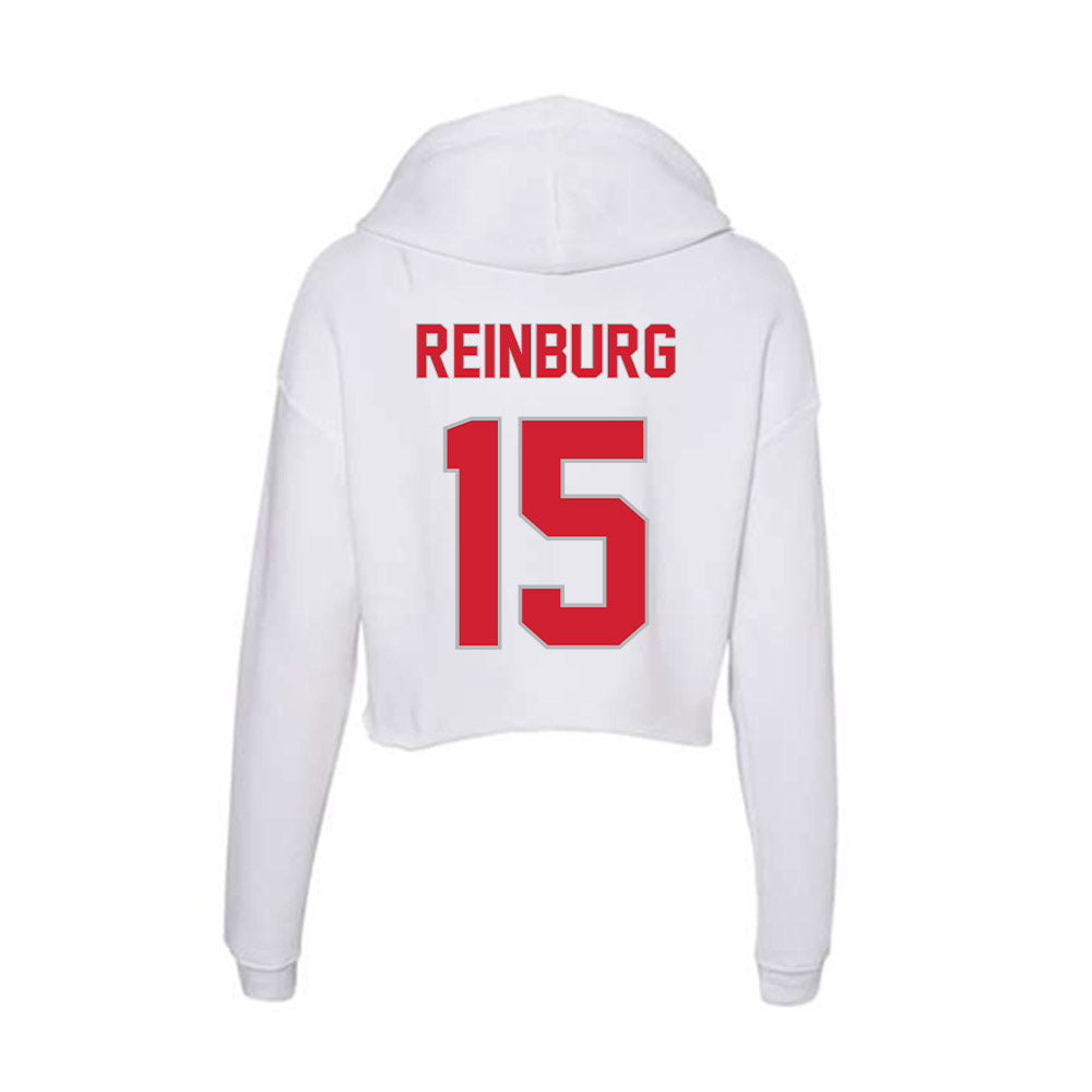 Western Kentucky - NCAA Baseball : Trey Reinburg - Women's Crop Fleece Hoodie-1