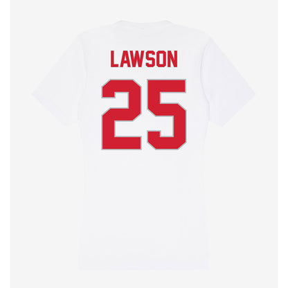 Western Kentucky - NCAA Baseball : Nathan Lawson - Women's V-Neck T-Shirt-1