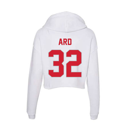 Western Kentucky - NCAA Football : Westen Ard - Women's Crop Fleece Hooded Sweatshirt-1