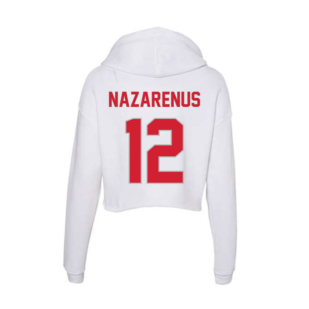Western Kentucky - NCAA Baseball : Hayden Nazarenus - Women's Crop Fleece Hoodie-1