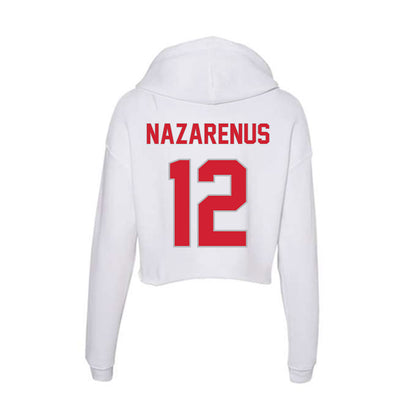 Western Kentucky - NCAA Baseball : Hayden Nazarenus - Women's Crop Fleece Hoodie-1