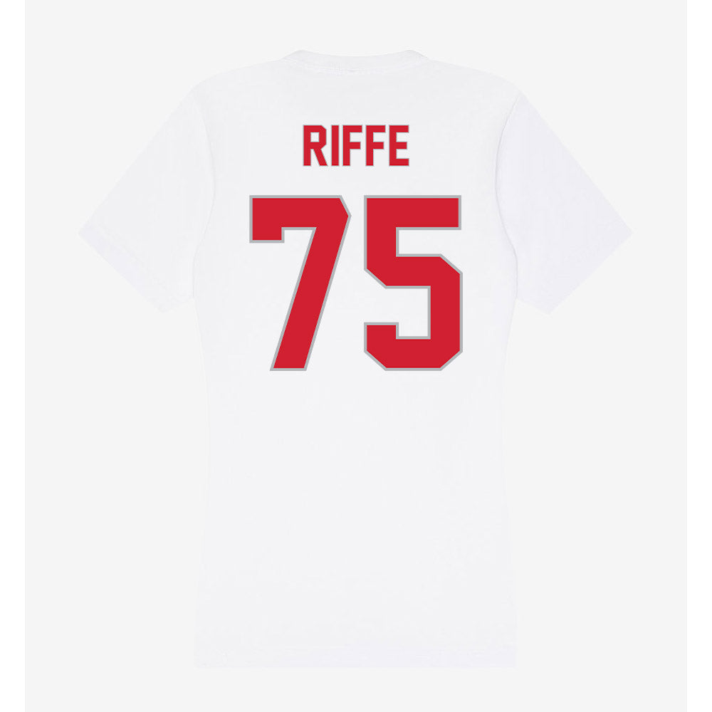 Western Kentucky - NCAA Football : Brody Riffe - Women's V-Neck T-Shirt-1