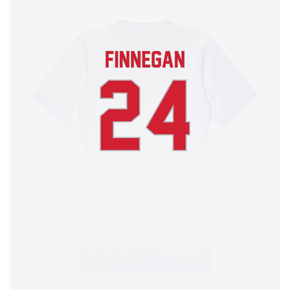 Western Kentucky - NCAA Women's Soccer : Rose Finnegan - Women's V-Neck T-Shirt-1
