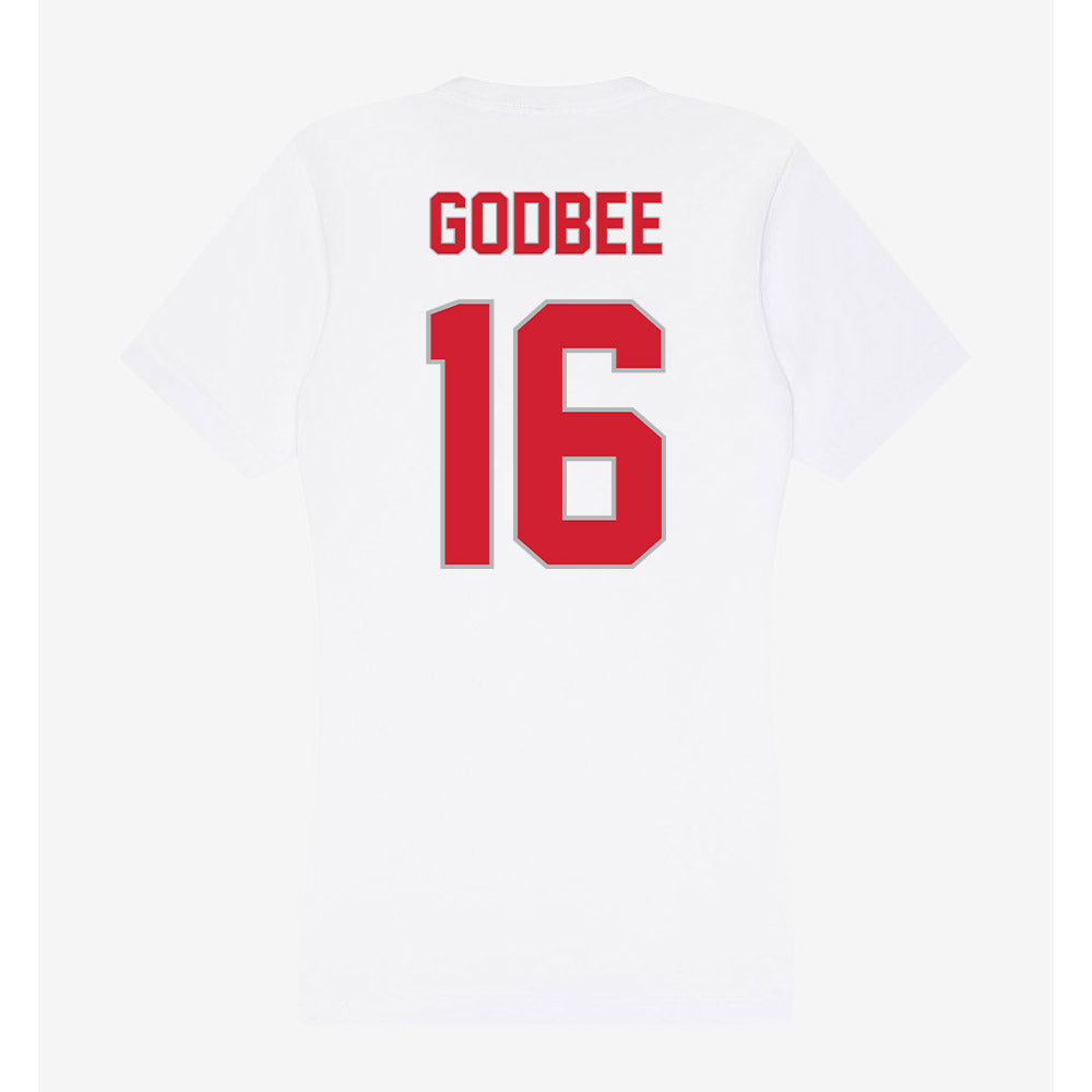 Western Kentucky - NCAA Baseball : Grayson Godbee - Women's V-Neck T-Shirt-1