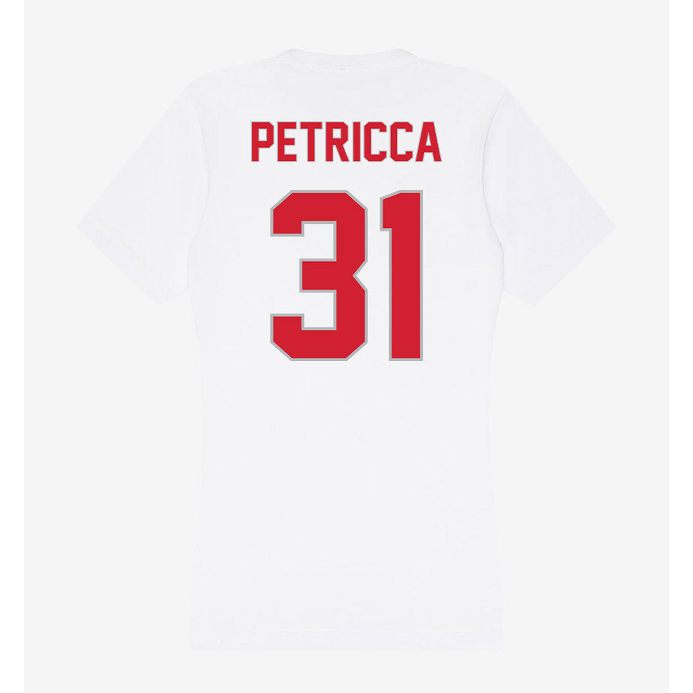 Western Kentucky - NCAA Baseball : Roman Petricca - Women's V-Neck T-Shirt-1