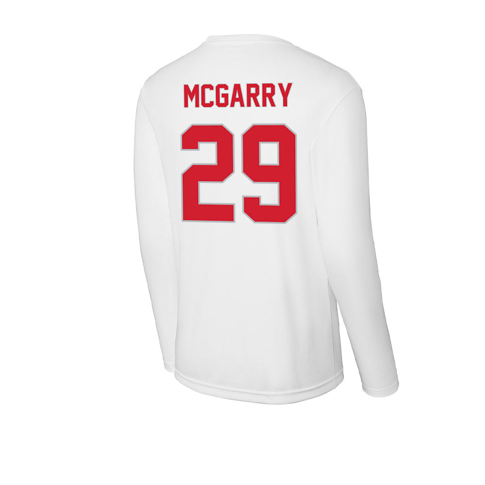 Western Kentucky - NCAA Baseball : Mac McGarry - Activewear Long Sleeve T-Shirt-1