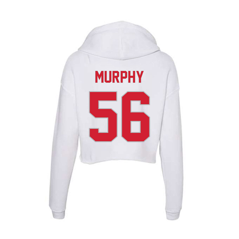 Western Kentucky - NCAA Football : Kiawan Murphy - Women's Crop Fleece Hoodie-1