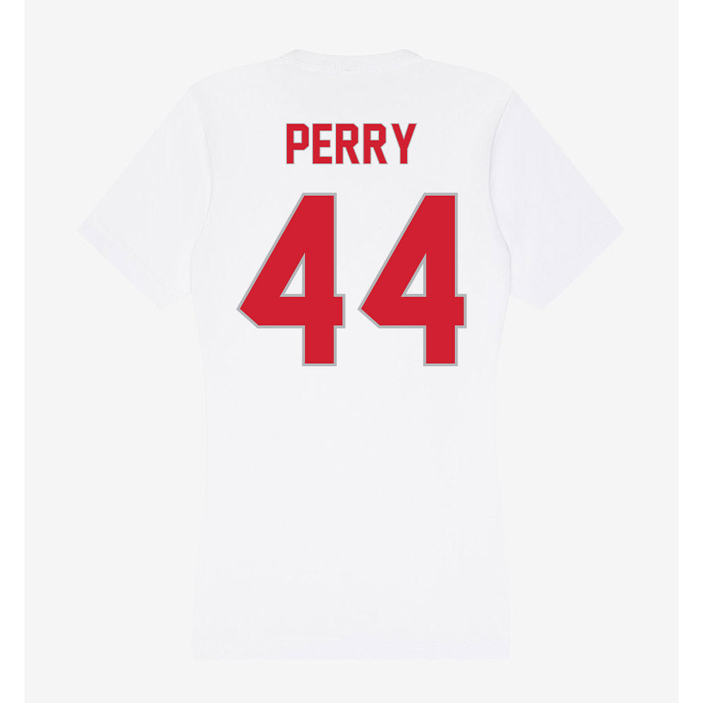 Western Kentucky - NCAA Baseball : Gavin Perry - Women's V-Neck T-Shirt-1