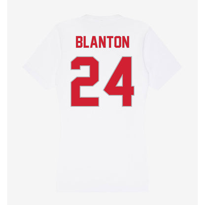 Western Kentucky - NCAA Softball : Jenna Blanton - Women's V-Neck T-Shirt-1