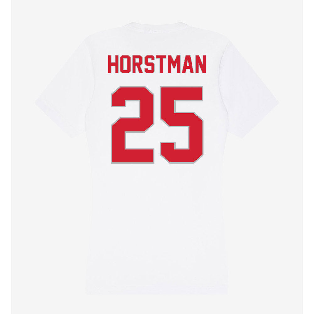 Western Kentucky - NCAA Women's Soccer : Lola Horstman - Women's V-Neck T-Shirt-1