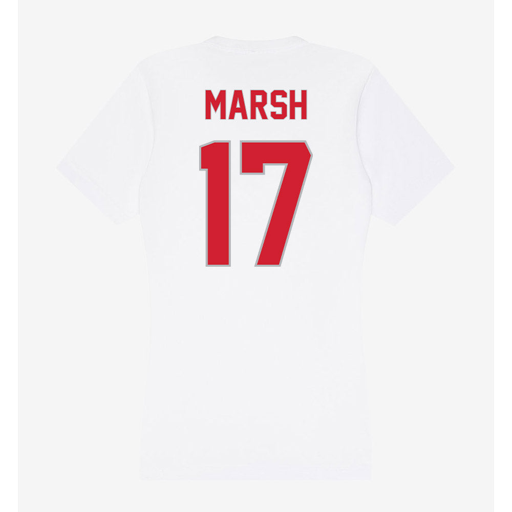 Western Kentucky - NCAA Baseball : Ty Marsh - Women's V-Neck T-Shirt-1