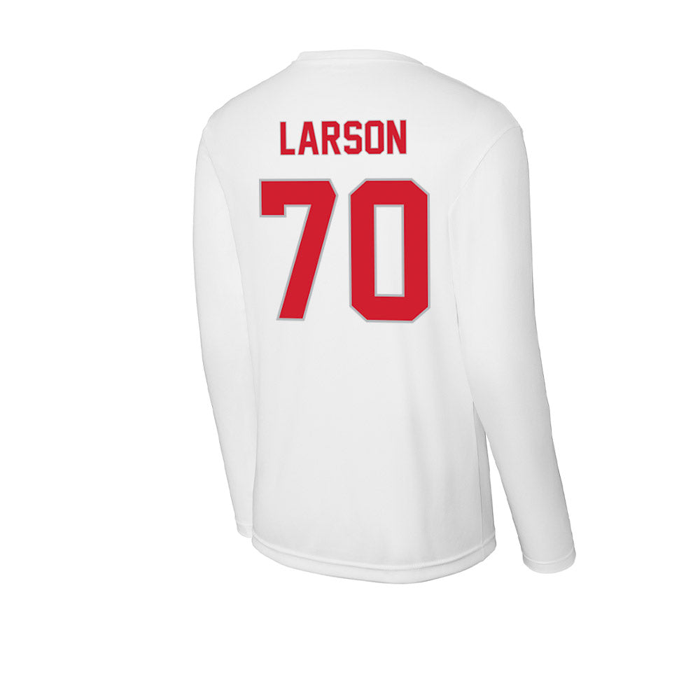 Western Kentucky - NCAA Football : Rhett Larson - Activewear Long Sleeve T-Shirt-1