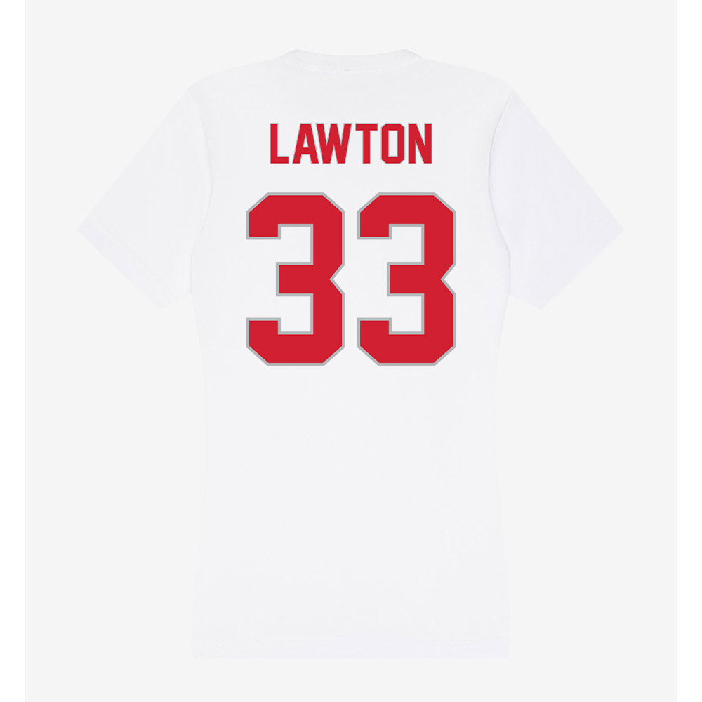 Western Kentucky - NCAA Football : Zeiqui Lawton - Women's V-Neck T-Shirt-1