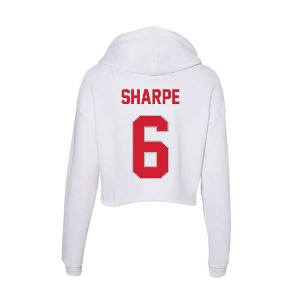 Western Kentucky - NCAA Softball : Morgan Sharpe - Women's Crop Fleece Hoodie-1