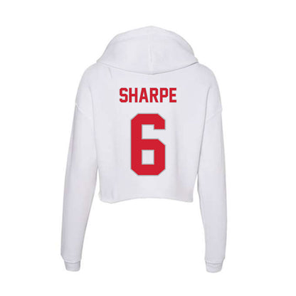 Western Kentucky - NCAA Softball : Morgan Sharpe - Women's Crop Fleece Hoodie-1