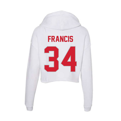 Western Kentucky - NCAA Baseball : Declan Francis - Women's Crop Fleece Hoodie-1