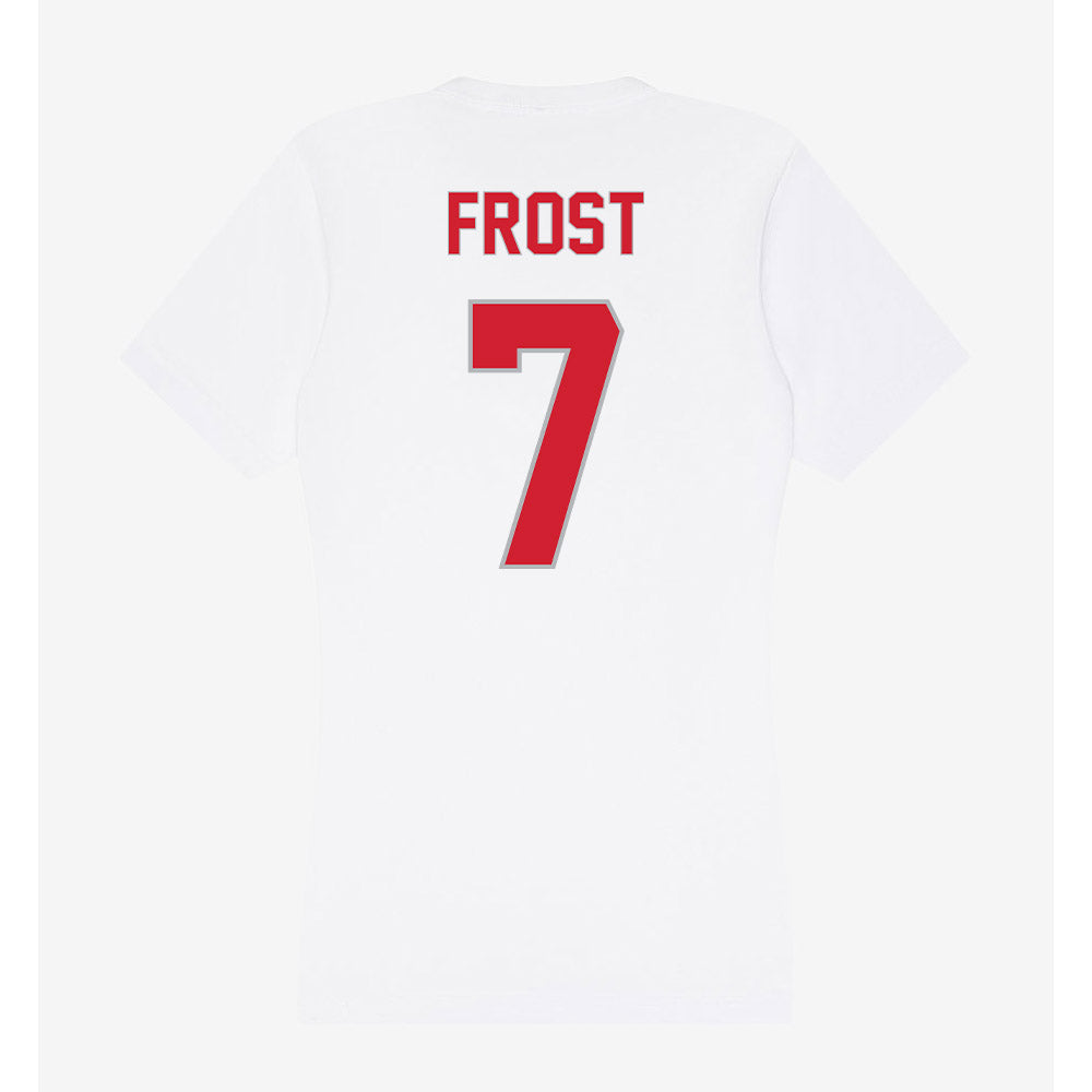 Western Kentucky - NCAA Baseball : Cael Frost - Women's V-Neck T-Shirt-1