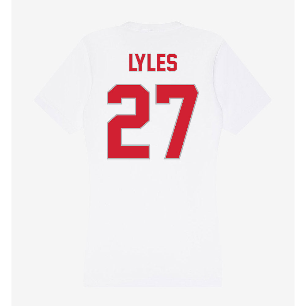 Western Kentucky - NCAA Baseball : Zach Lyles - Women's V-Neck T-Shirt-1