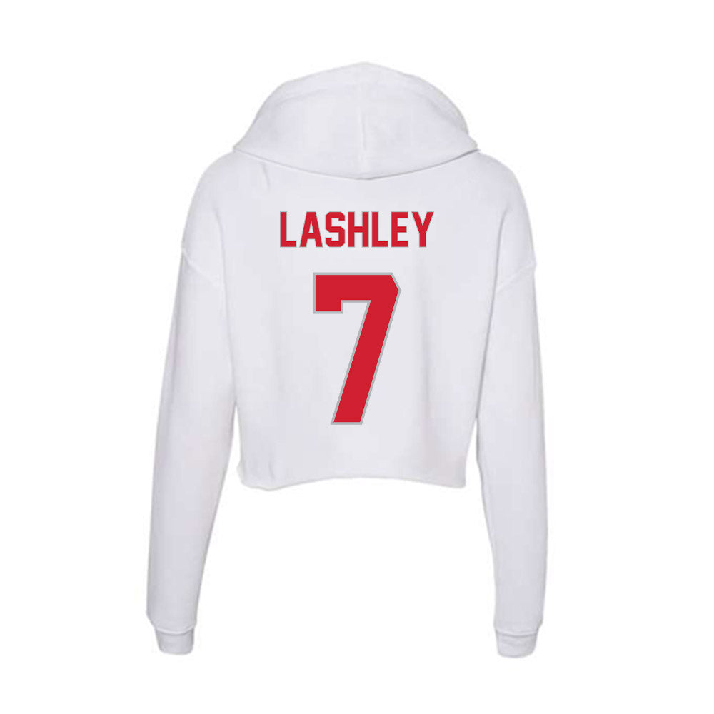 Western Kentucky - NCAA Softball : Jozie Lashley - Women's Crop Fleece Hoodie-1