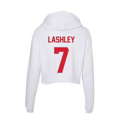Western Kentucky - NCAA Softball : Jozie Lashley - Women's Crop Fleece Hoodie-1
