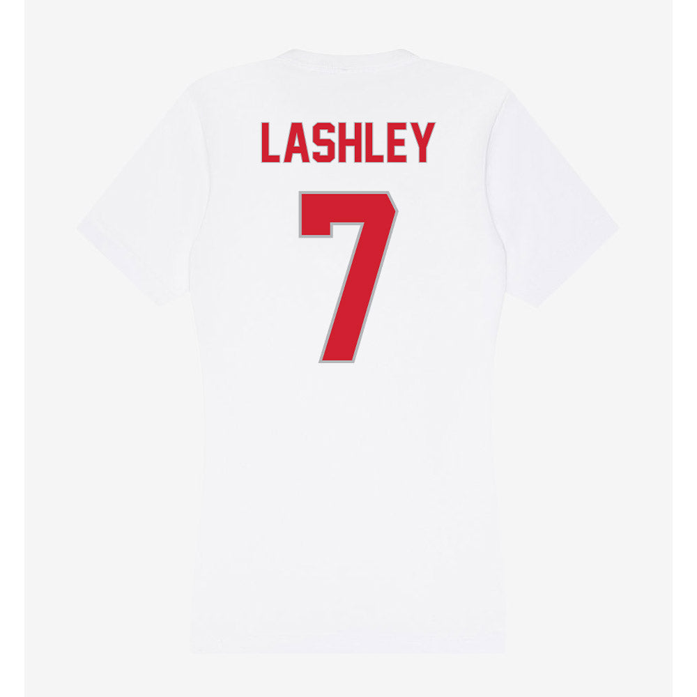 Western Kentucky - NCAA Softball : Jozie Lashley - Women's V-Neck T-Shirt-1